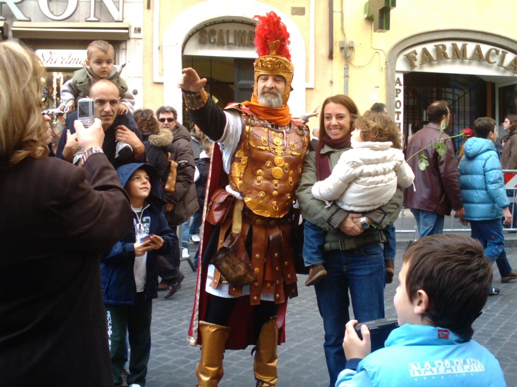 Festa dell''Immacolata a P.za Di Spagna (Roma)